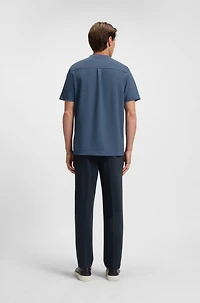 T-shirt with tonal trims
