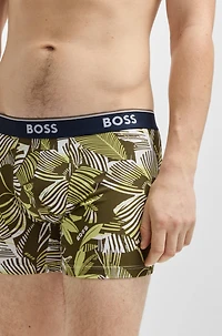 Three-pack of stretch cotton boxer briefs