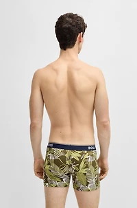 Three-pack of stretch cotton boxer briefs