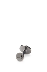 Brass cufflinks with Double B monogram