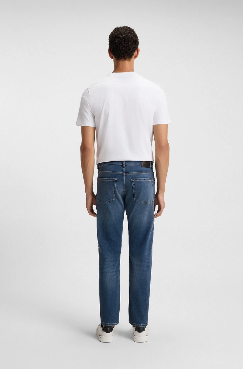 Maine regular-fit jeans blue super-stretch denim