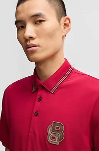 BOSS x Creation of the Gods mercerised-cotton polo shirt