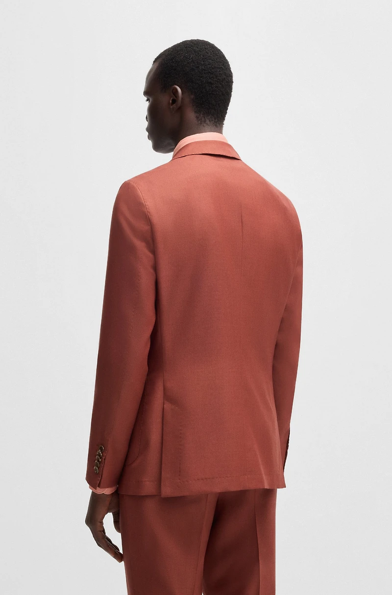 Slim-fit suit jacket cashmere, wool and silk