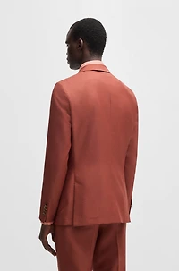 Slim-fit suit jacket cashmere, wool and silk