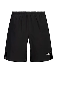 Active tennis shorts quick-dry super-stretch fabric