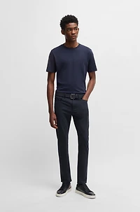Delaware slim-fit trousers two-tone stretch jersey
