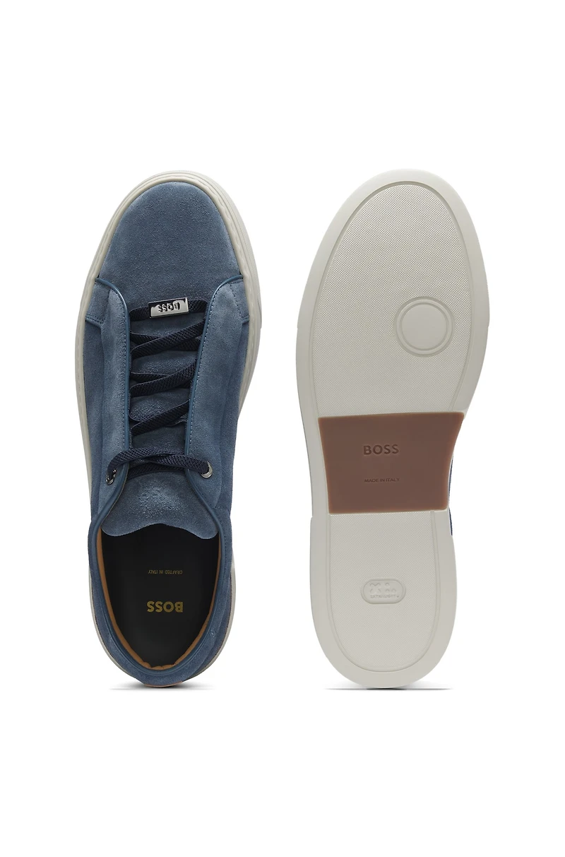 Gary low-top trainers suede