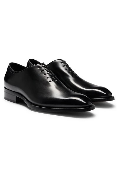 Italian-made Oxford shoes burnished leather