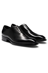 Italian-made Oxford shoes burnished leather