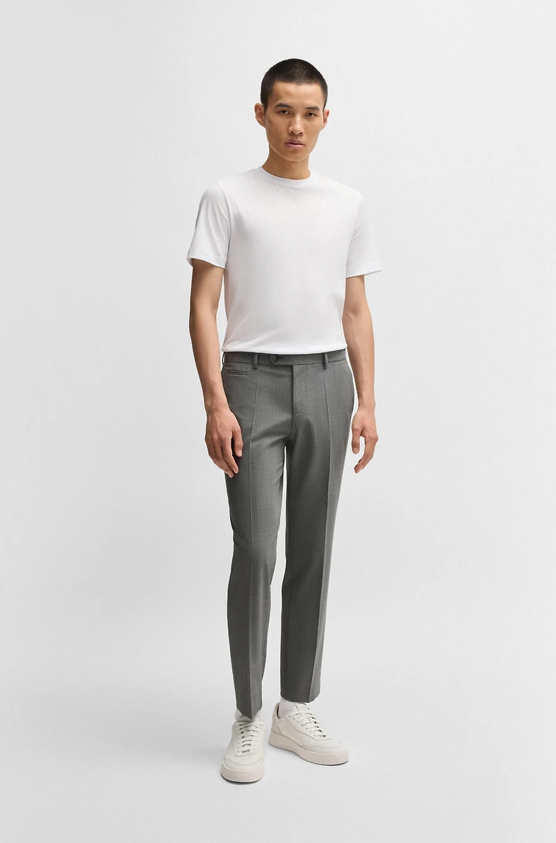Slim-fit trousers super-stretch cloth