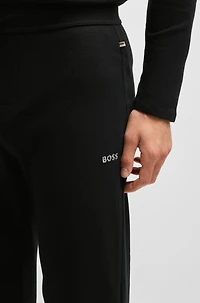 Waffle pajama bottoms a cotton blend