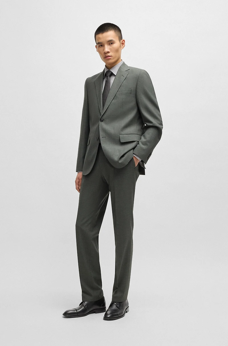Cap-toe Derby shoes leather