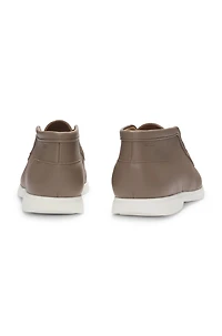 Desert boots tumbled leather with apron toe