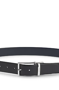 Reversible belt Italian leather
