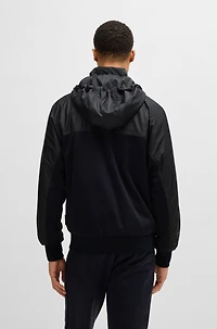 Porsche x BOSS hoodie with two-way zip