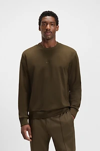 Porsche x BOSS relaxed-fit sweatshirt with special branding