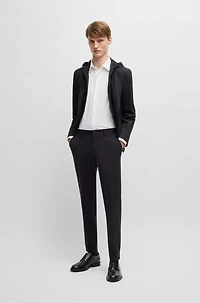 Slim-fit trousers performance-stretch jersey