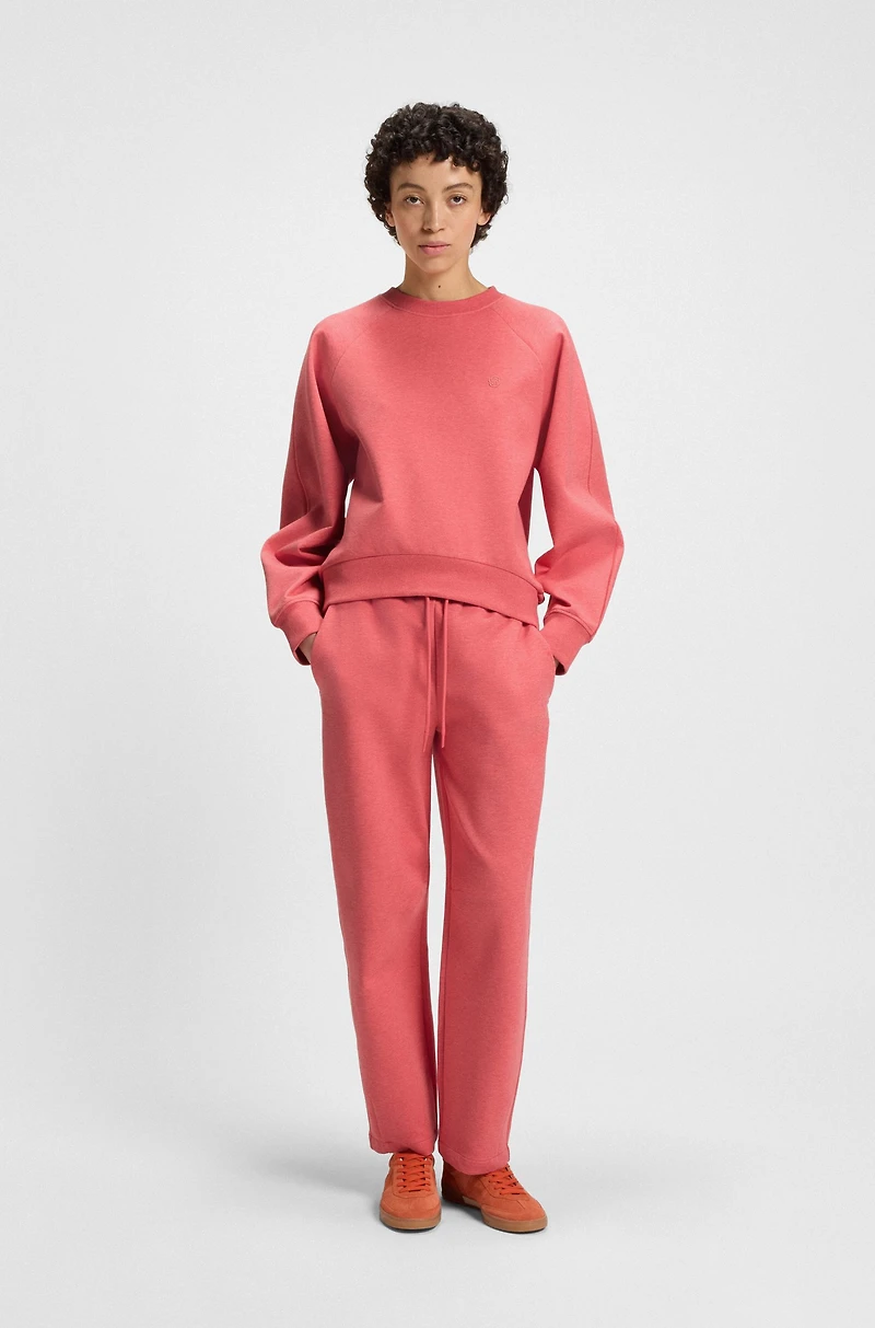 Melange sweatshirt with Double B monogram