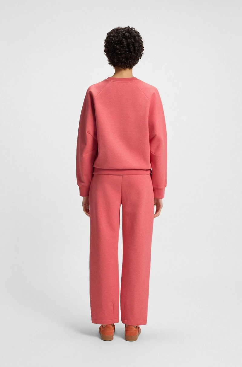 Melange sweatshirt with Double B monogram
