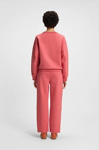 Melange sweatshirt with Double B monogram