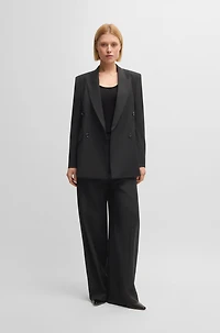 Regular-fit blazer virgin wool