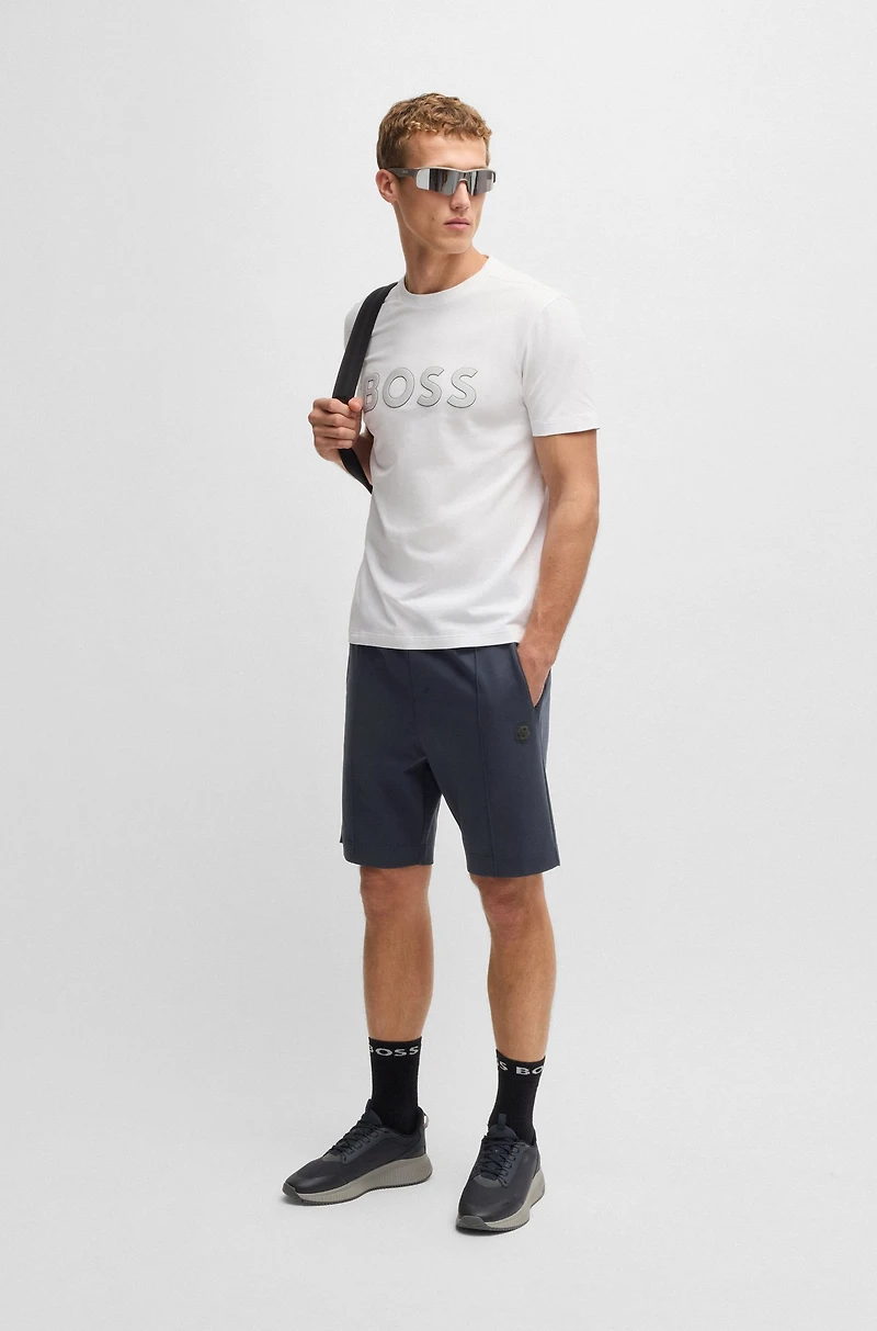 Shorts with Double B monogram