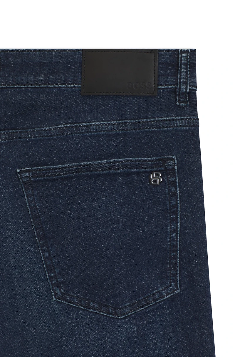 Delaware slim-fit jeans dark-blue denim