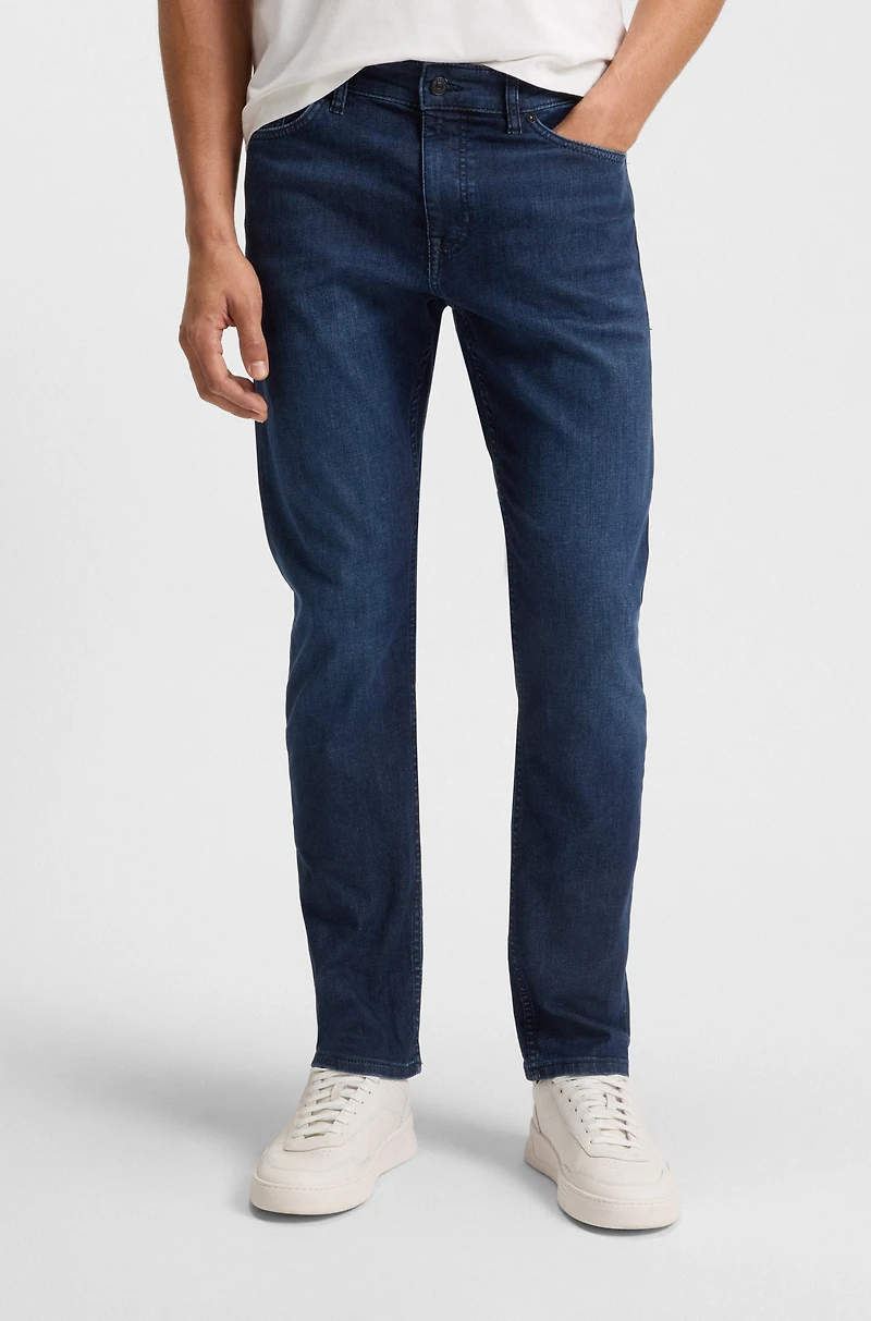 Delaware slim-fit jeans dark-blue denim