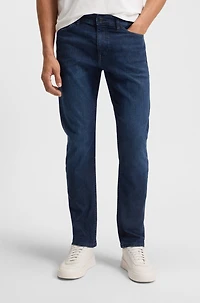 Delaware slim-fit jeans dark-blue denim