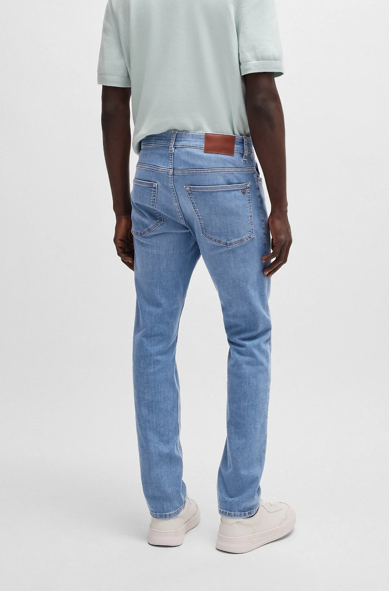Delaware slim-fit jeans blue soft-motion denim