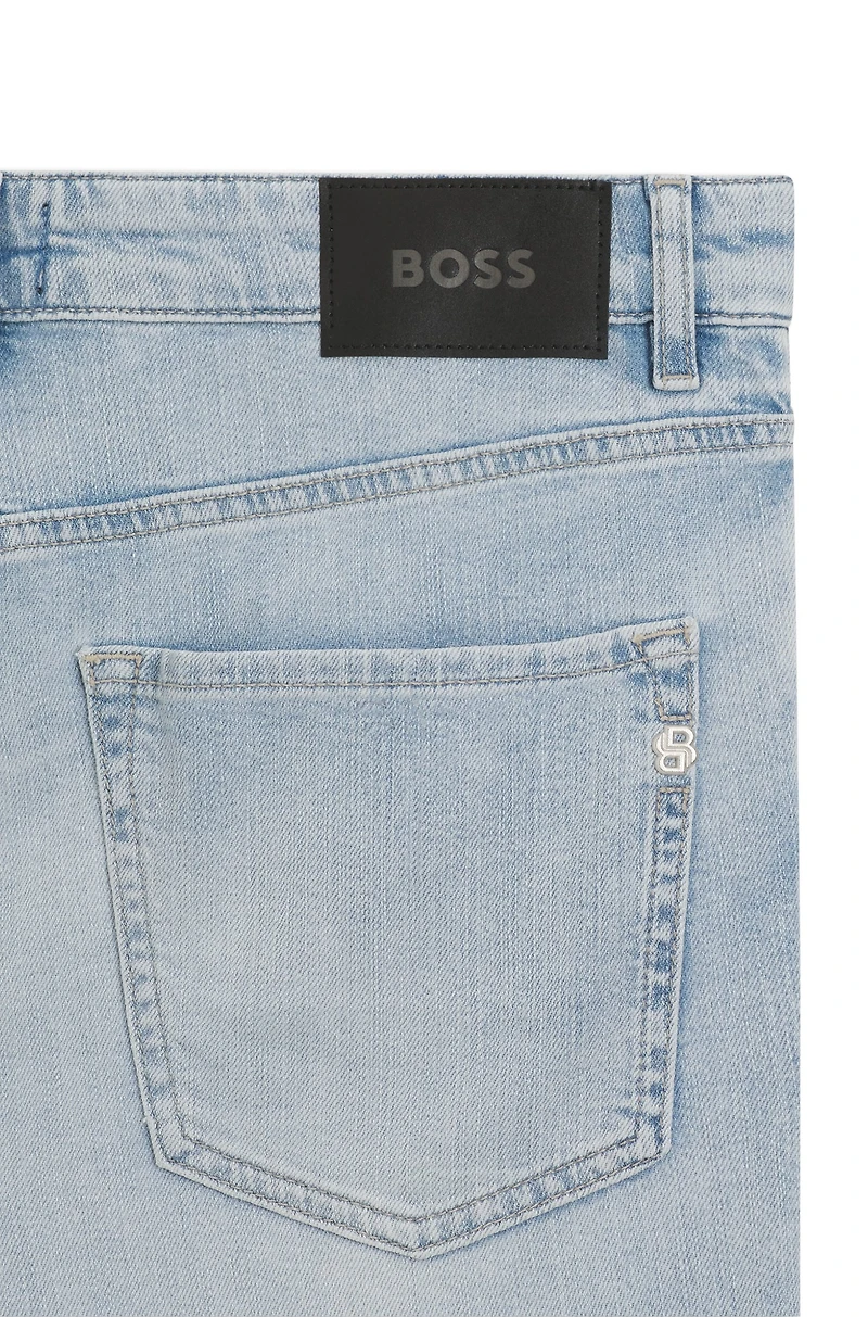 Maine regular-fit jeans blue mechanical-stretch denim