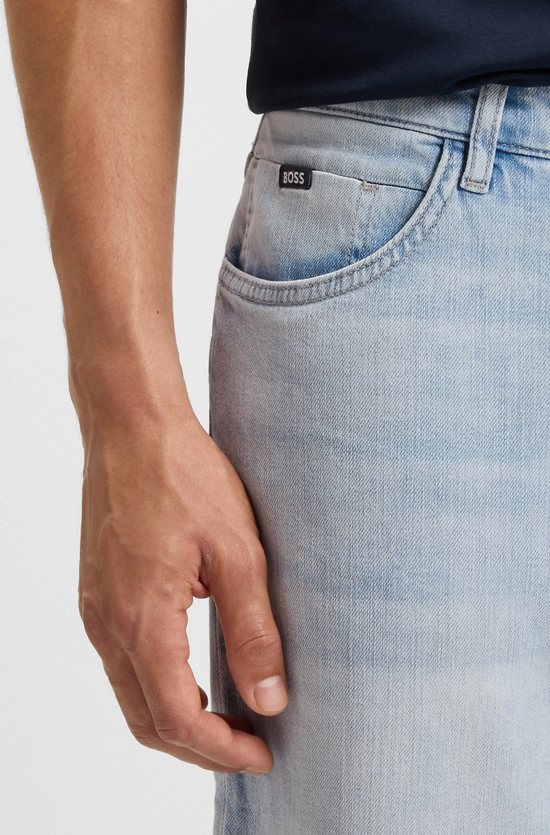 Maine regular-fit jeans blue mechanical-stretch denim