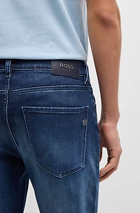 Delaware slim-fit jeans dark-blue stretch denim