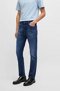 Delaware slim-fit jeans dark-blue stretch denim