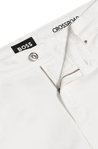 Relaxed-fit jeans white Egyptian-cotton denim