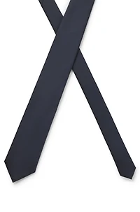 Micro-pattern jacquard tie with silk