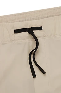Active trousers with four-way stretch