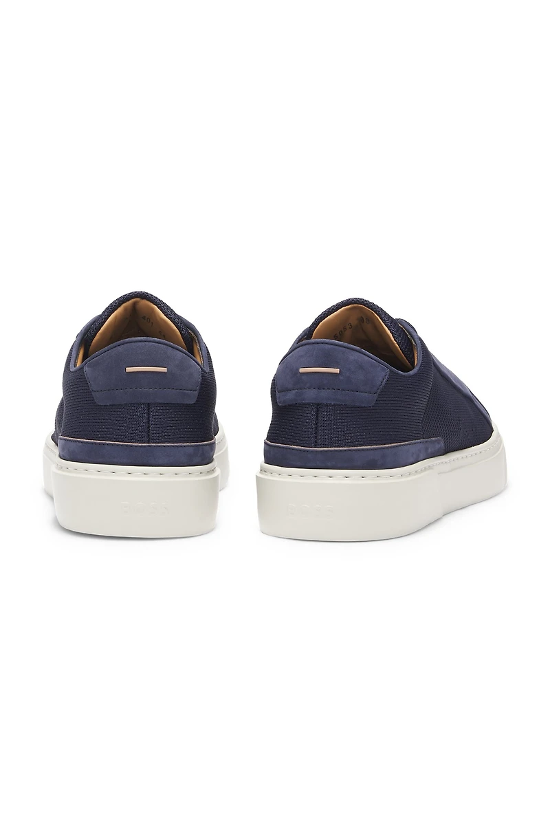 Gary low-top trainers with breathable knit uppers