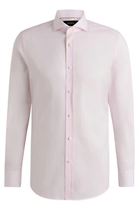 Slim-fit shirt Italian-made cotton