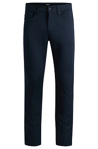 Delaware slim-fit trousers stretch satin
