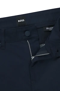 Delaware slim-fit trousers stretch satin