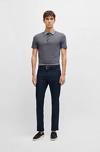 Delaware slim-fit trousers stretch satin