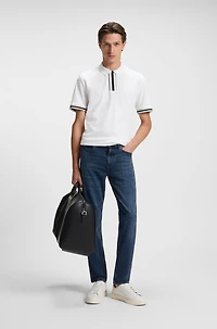 Maine regular-fit jeans blue Italian denim