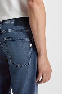 Maine regular-fit jeans blue Italian denim