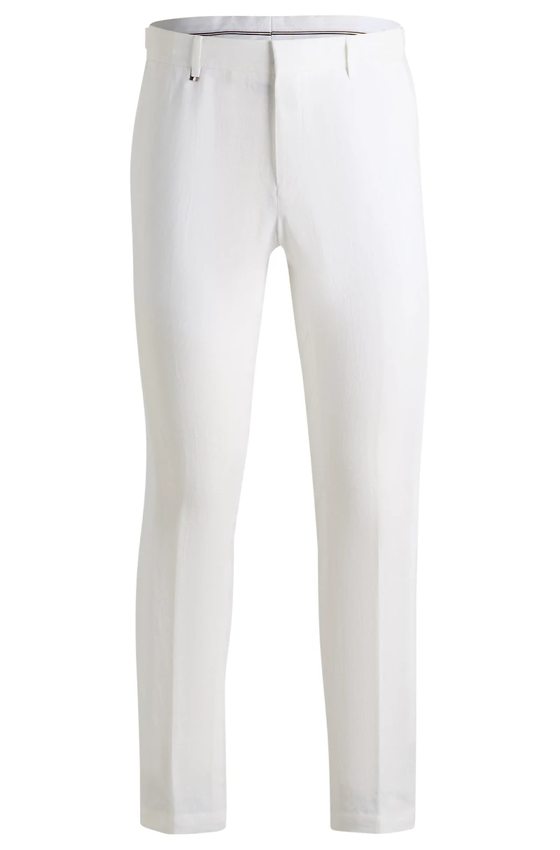 Formal trousers linen canvas