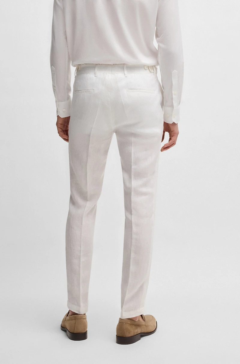 Formal trousers linen canvas