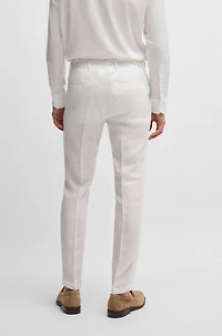 Formal trousers linen canvas