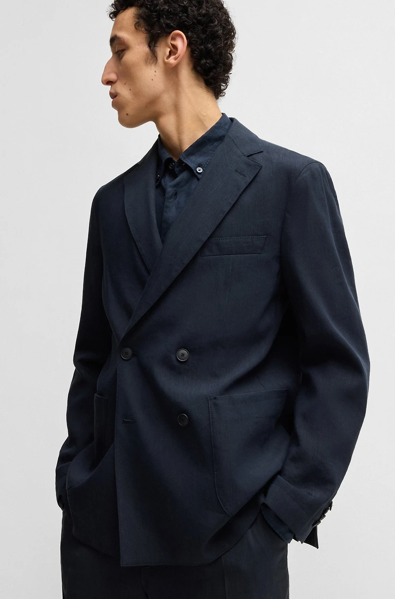 BOSS SELECTED BY SHOHEI OHTANI Slim-fit blazer
