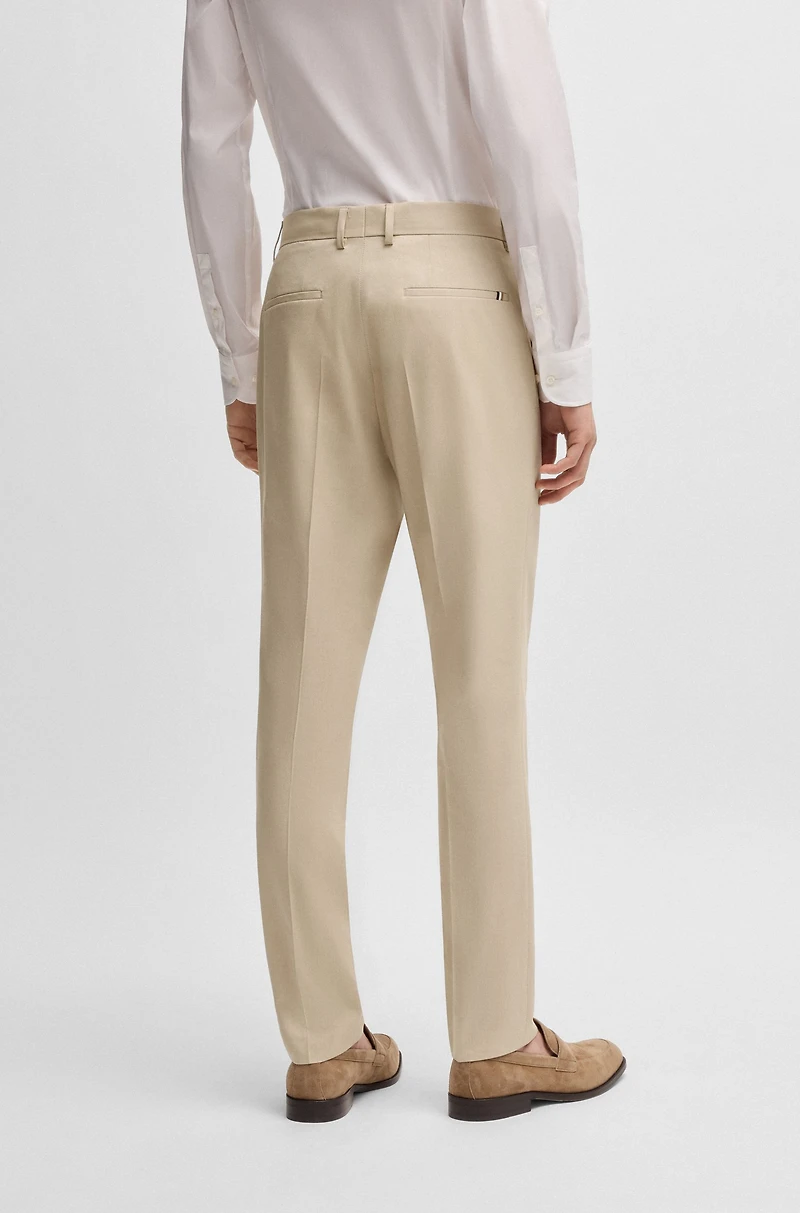 Formal trousers stretch chiffon