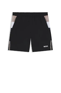 Active tennis shorts stretch fabric with moisture management
